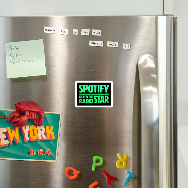 Spotify killed the radio star in 3D by TinyPrinters